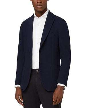 BOGGI Cotton B Crepe Blazer - Blue
