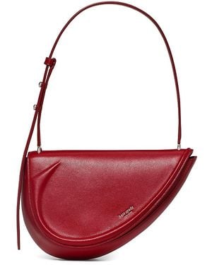 Kate Spade The Spade Leather Shoulder Bag - Red