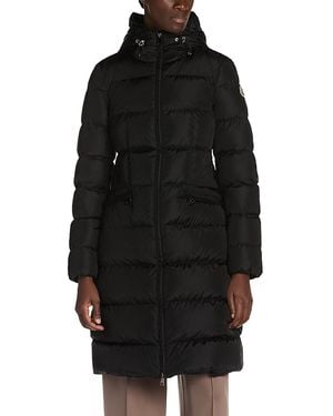 Moncler Avocette Down Long Puffer Coat - Black