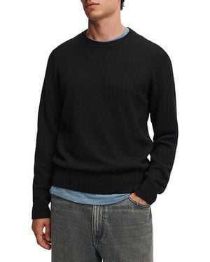 Rag & Bone Rowan Merino Wool Crewneck Sweater - Black