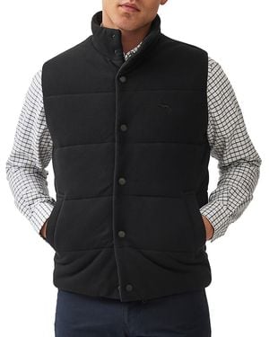 Rodd & Gunn Rodd And Gunn Lake Ferry Quilted Vest - Black