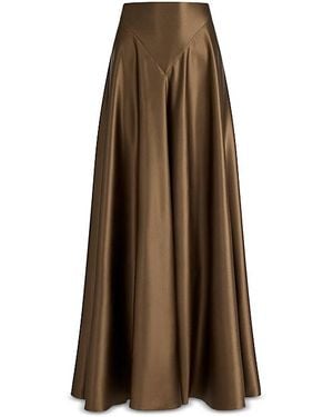 Altuzarra Ames Silk Skirt - Brown