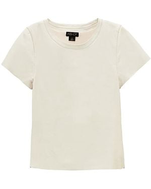 AS by DF New Guard Recycled Leather Tee - White