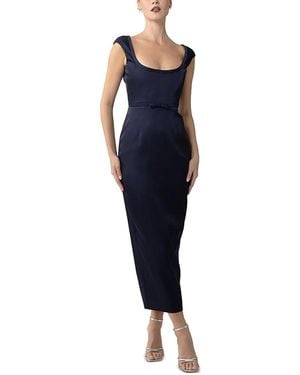 SAU LEE Meadow Dress - Blue