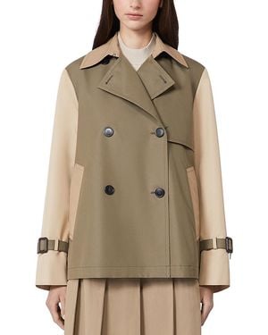 Weekend by Maxmara Wkdbiglia Double Breasted Trench Coat - Natural