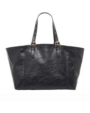 Gerard Darel Simple Leather Tote - Black