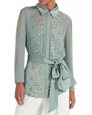 Temperley London Oberon Shirt - Green