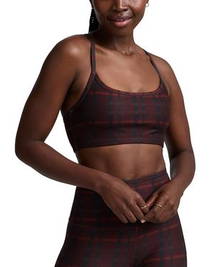 Beyond Yoga Softmark Slim Racerback Sports Bra - Brown