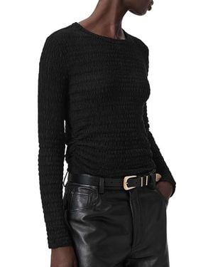 AllSaints West Top - Black