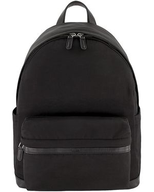 Vince Soft Nylon Backpack - Black