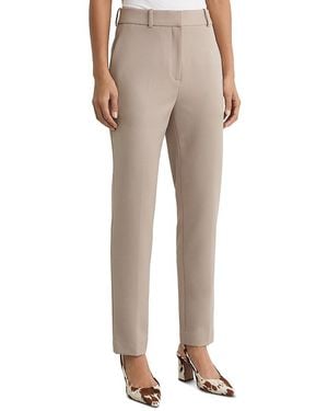 Reiss Gabi Slim Fit Pants - Natural