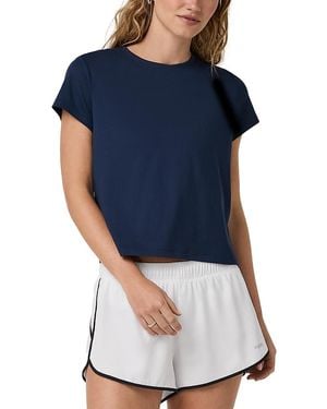 Vuori Energy Short Sleeve Tee - Blue