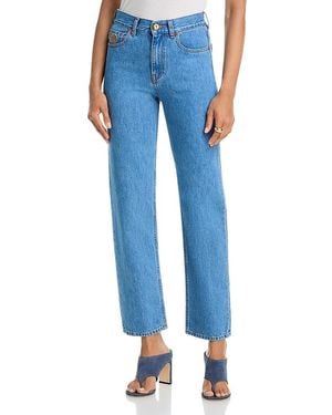 Blazé Milano Narda Paso Straight Jeans - Blue