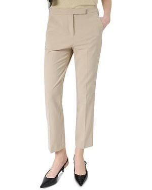 Gerard Darel Alya Straight Ankle Pants - Natural