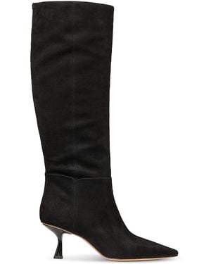 Kate Spade Adele Suede Tall Boots - Black