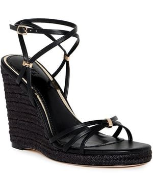 PAIGE Kylen Wedge Sandals - Black