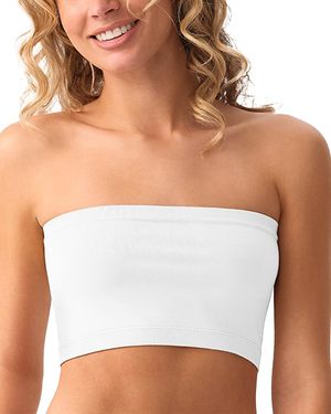 PQ Swim Bandeau Top - White