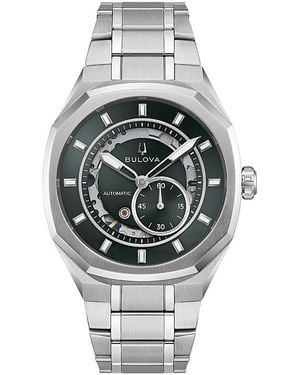Bulova Marc Anthony Automatic Watch, 40.5Mm - Gray