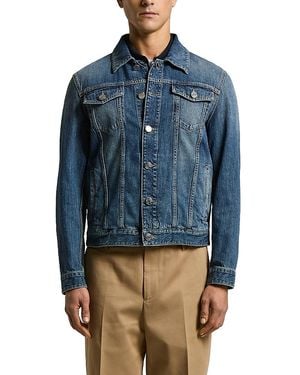 Peserico Four Pocket Denim Jacket - Blue