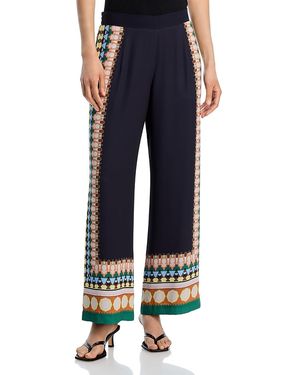 Tahari Pull On Pants - Blue
