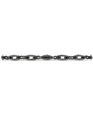 Ba&sh Baptiste Linked Leather Belt - White
