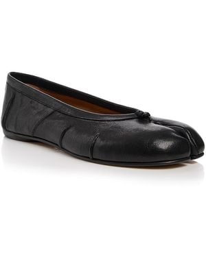 Maison Margiela Tabi Split Toe Ballerina Flats - Black