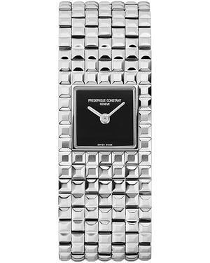 Frederique Constant Manchette Watch, 20Mm X 26Mm - White