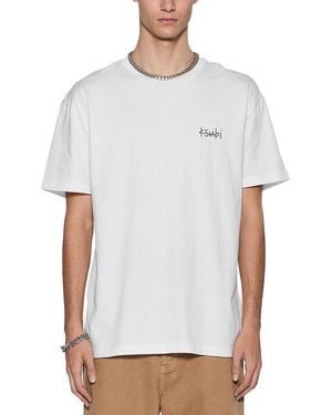 Ksubi Allday Logo Graphic Oversized Tee - White