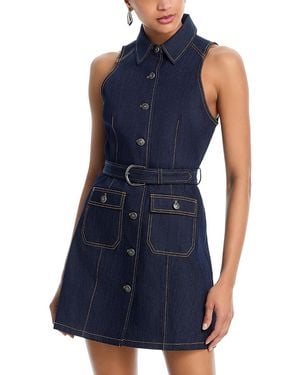 Cinq À Sept Andree Denim Mini Dress - Blue