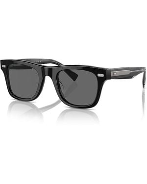 Brunello Cucinelli Mr. Brunello Pillow Sunglasses, 50Mm - Black