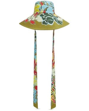 ALÉMAIS Solstice Wide Brim Sunhat - Green