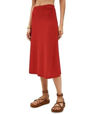 Ba&sh Kaly Midi Skirt - Red