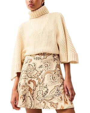 Marie Oliver Crawford Mini Skirt - Natural
