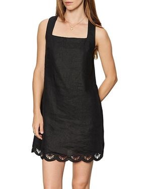 Sanctuary Almost There Linen Dress - Black