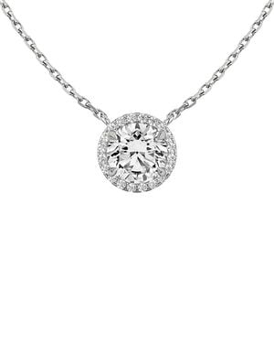 Vrai Halo Pendant - White