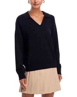 French Connection Sloane Collared Jumper - Blue