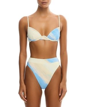 Significant Other Corinne High Waist Bikini Bottom - White