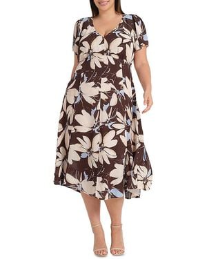 Estelle Caroline Midi Dress - White