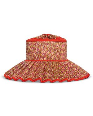 Lorna Murray Island Capri Straw Hat - Red