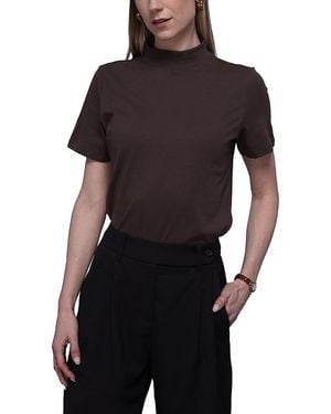 WILDFANG The Everyday Mock Neck Tee - Black