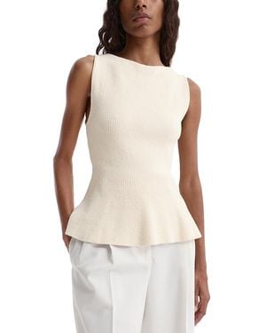 Rohe Sculptural Knitted Top - White
