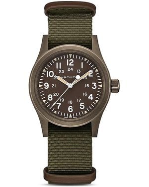 Hamilton Mechanical Khaki Field Watch, 38Mm - Multicolor