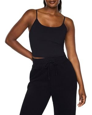 Spanx Boostup Cropped Shelf Cami Top - Black