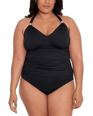 Polo Ralph Lauren Lauren Ralph Lauren Plus Halterkini - Black