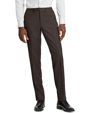 Ted Baker Wright Twill Modern Fit Suit Pants - Gray