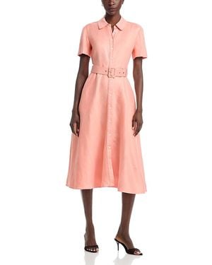 Toccin Jean Short Sleeve Dress - Pink