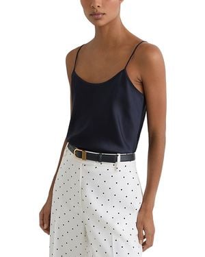Reiss Corey Silk Cami - Blue