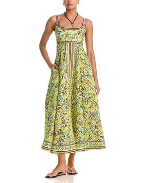 ALÉMAIS Fish Sticks Sundress - Green