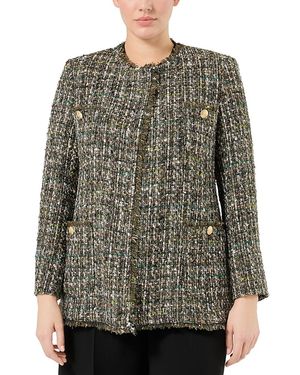 Marina Rinaldi Mrncardato Boucle Jacket - Multicolor