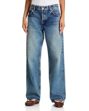 EB DENIM Mid Rise Baggy Jeans - Blue